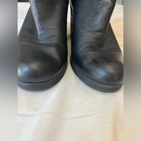 Lucky Brand Orsann Black Ankle Boot Block Heel Size 10 - Picture 7 of 7